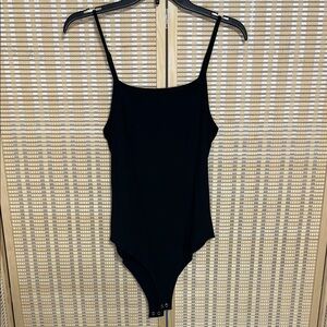 Wild Fable Black Bodysuit with Spaghetti Straps